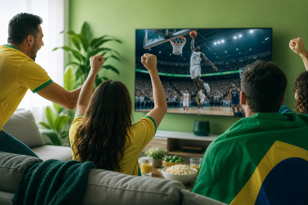 A paixão dos torcedores brasileiros pelas grandes partidas