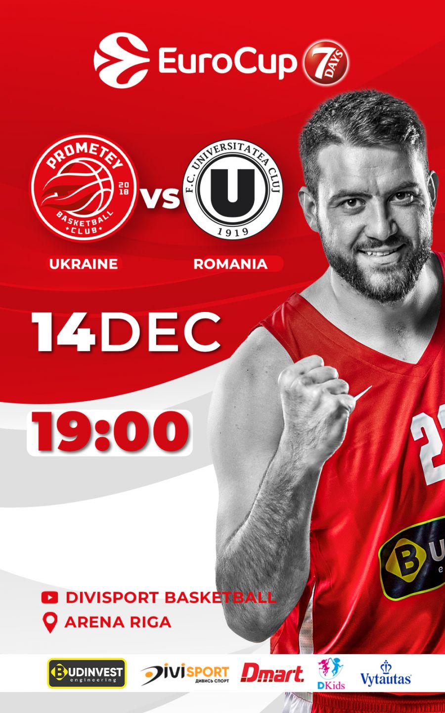 PROMETEY vs U-BT Cluj-Napoca