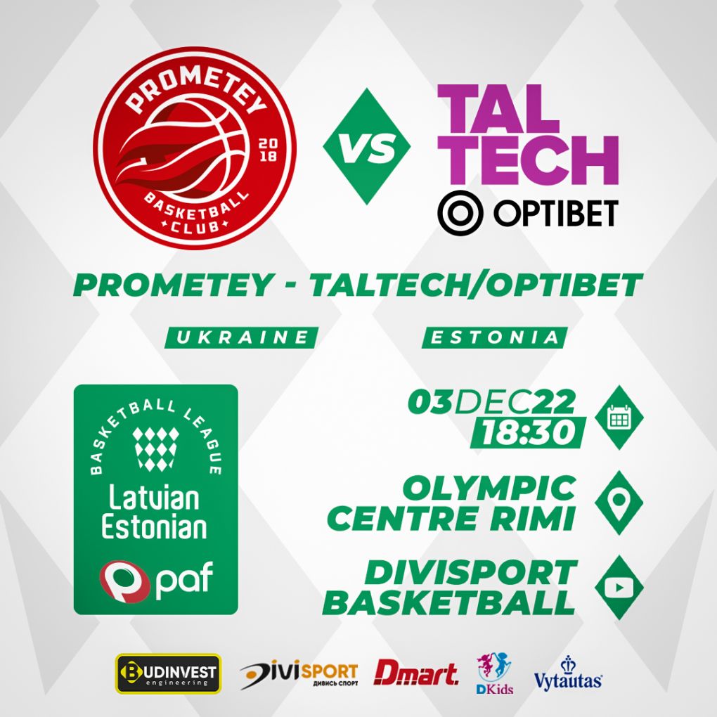 PROMETEY vs Taltech/Optibet