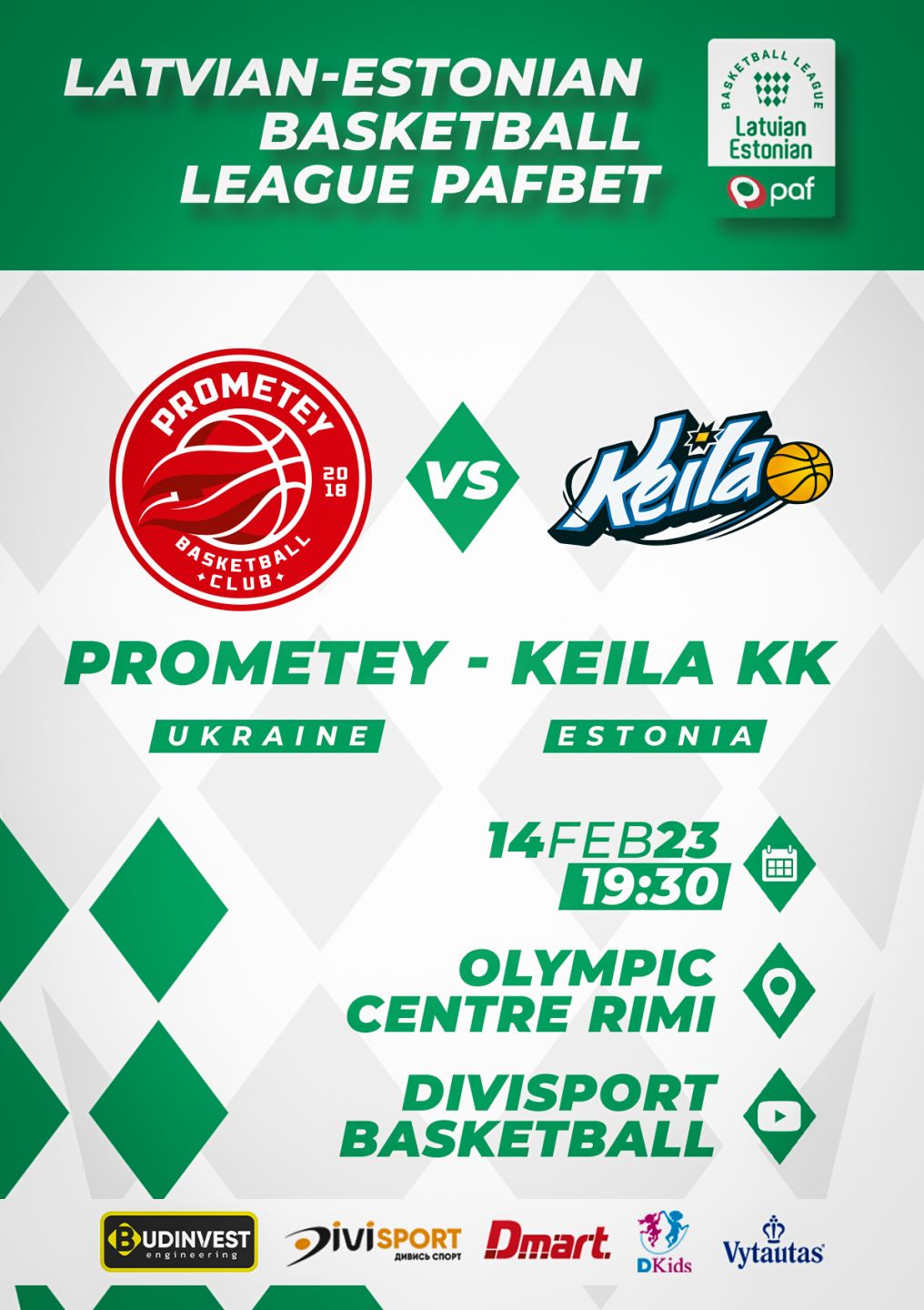 PROMETEY vs Keila KK