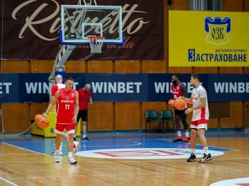 Тренування БК Прометей у Софії. Болгарія. Ліга чемпіонів.