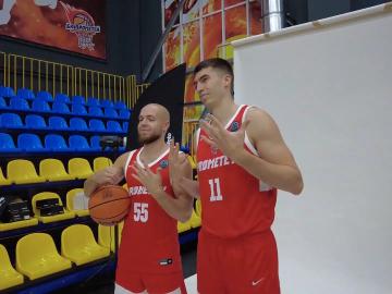 Backstage. Передсезонна фотосессія БК "Прометей"