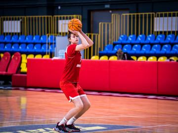 Тренування напередодні гри з БК "Уні Дьєр". EuroCup Women. 23.11.21