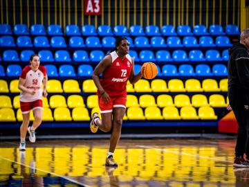 Тренування Прометея напередодні гри з БК "Елязиг Iль Озель Iдаре". EuroCup Women.01.12.2021