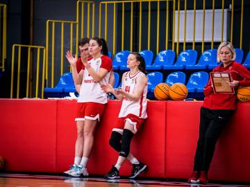 Тренування Прометея напередодні гри з БК Елязиг Iль Озель Iдаре. EuroCup Women.1.12.21