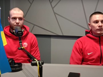 Денис Лукашов і Ілля Сидоров взяли участь у ефірі Латвійського радіо-4