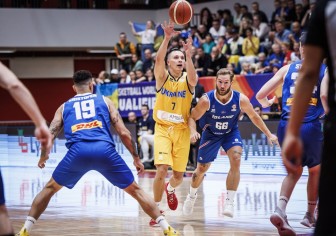 Збірна України з баскетболу прибула в Мілан