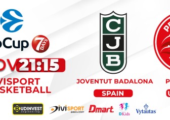 "Прометей" зіграє виїзний матч у 7DAYS EuroCup з найтитулованішим клубом турніру цього сезону