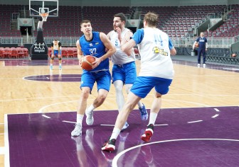 Коментар Олександра Липового після першого тренування збірної України в Ризі