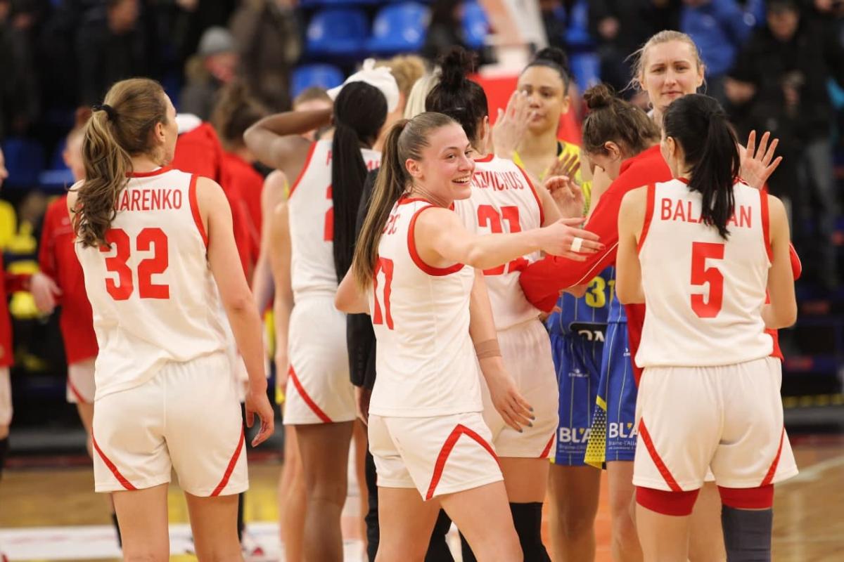 У 1/4 фіналу EuroCup Women "Прометей" зiграє з переможцем пари "Фламмес" - "Мерсин"