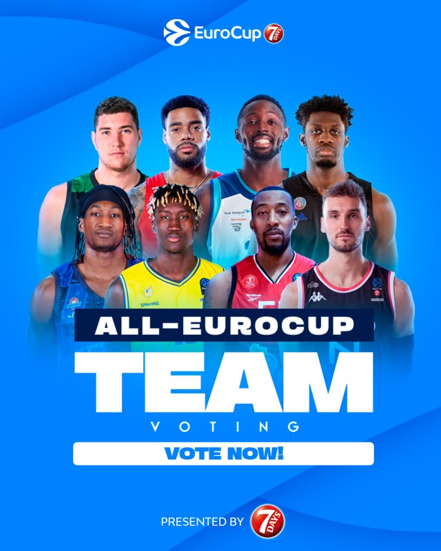 Fan voting for the top-5 players and MVP of the EuroCup has started ...