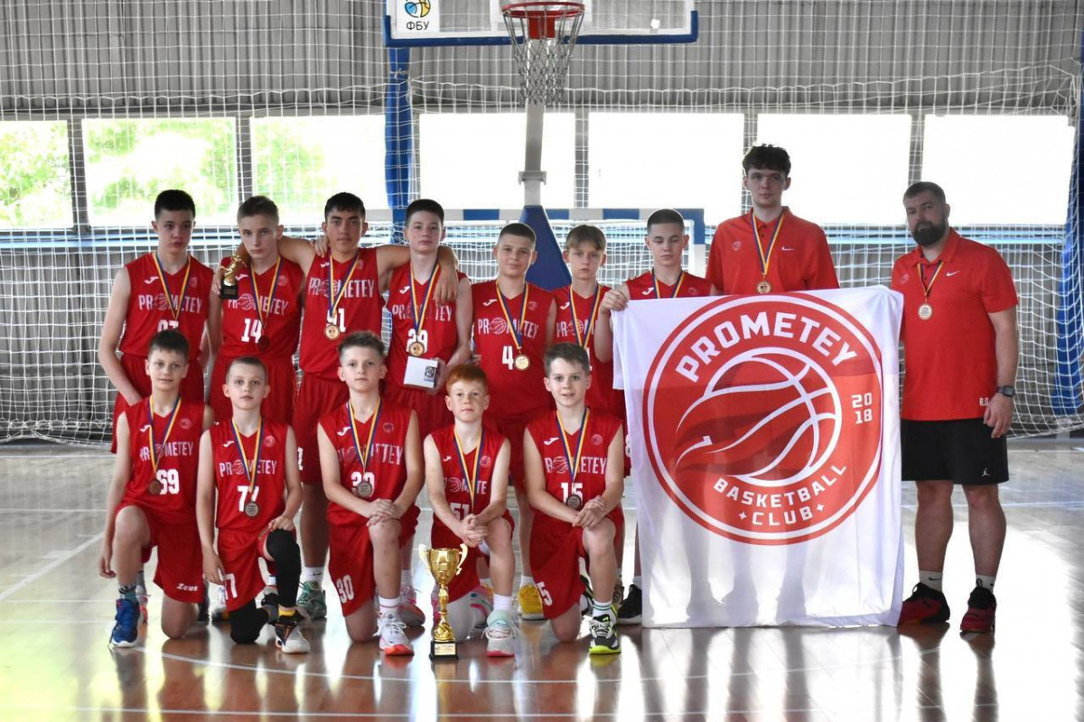 Команда баскетбольної школи «Прометей» (2011 р.н.)